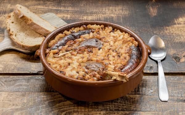 Cassoulet de Castelnaudary traditionnel maison
