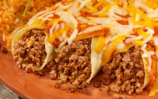 Recette enchiladas à la viande et sauce épicée