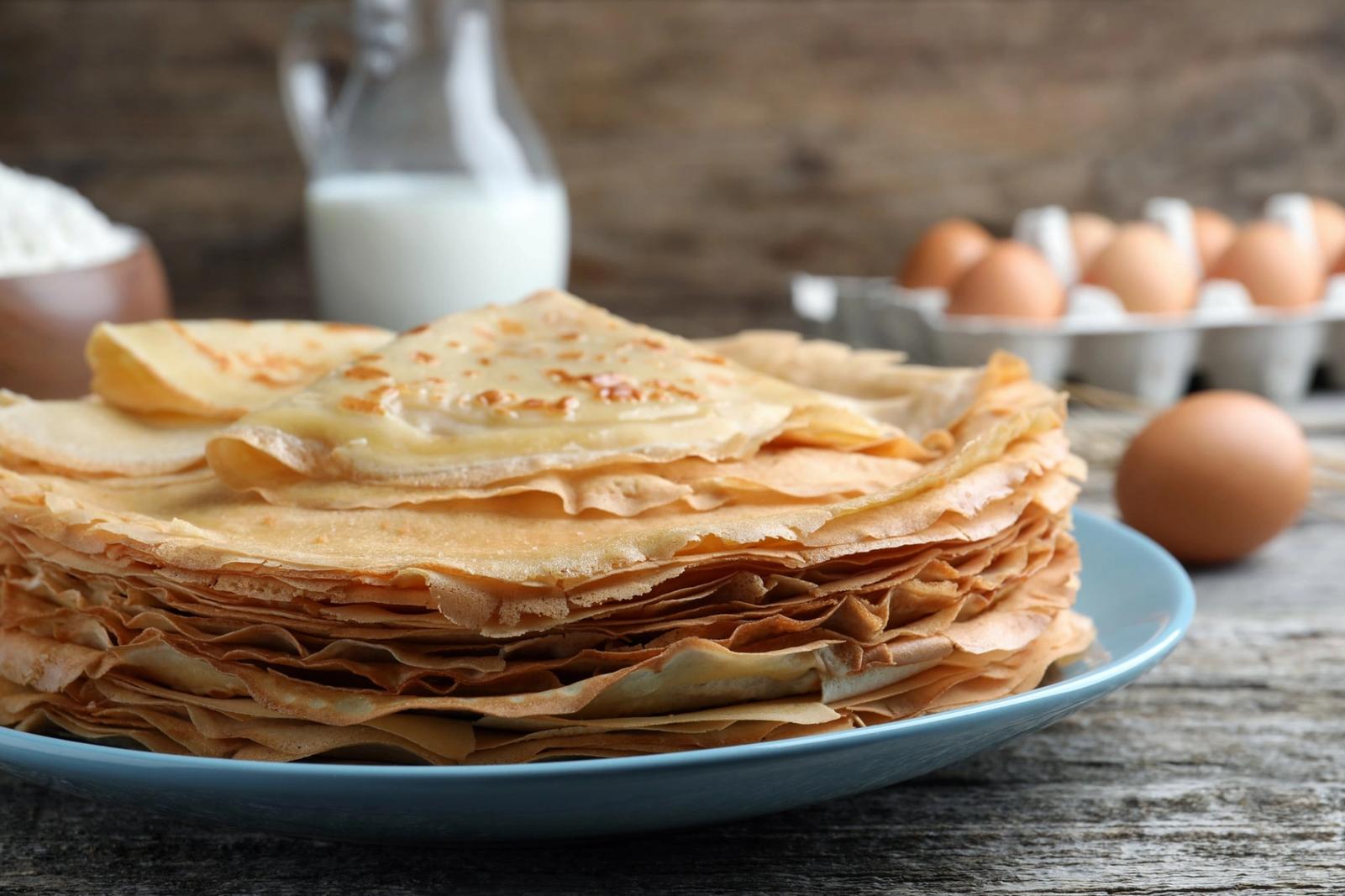 Recette crêpes fines et légères