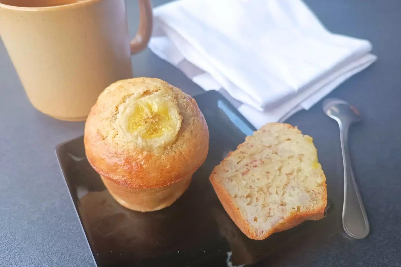 Recette de Muffins à la Banane, pour le petit déjeuner ou le goûter