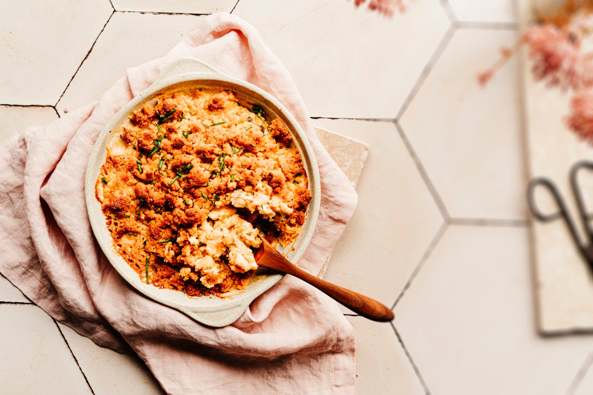 Crumble de cabillaud