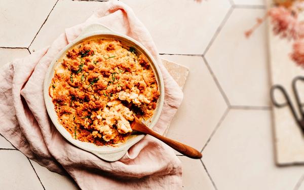 Crumble de cabillaud