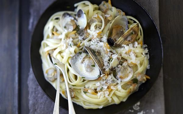 Tagliatelles aux palourdes