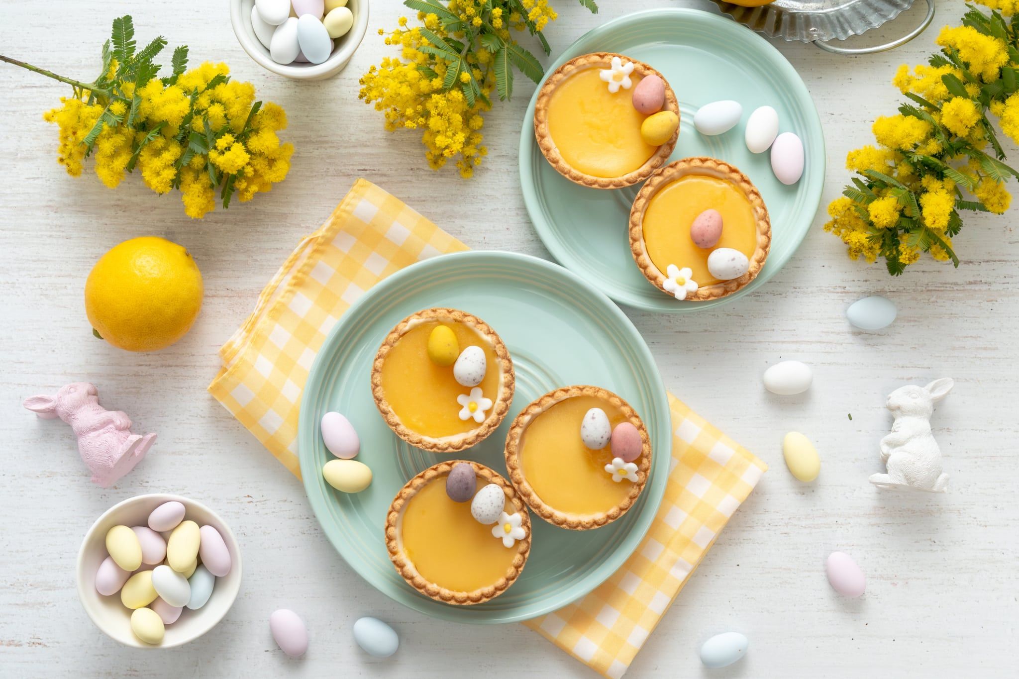 Mini tarte au citron - nid d’oiseau