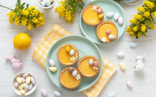 Mini tarte au citron - nid d’oiseau
