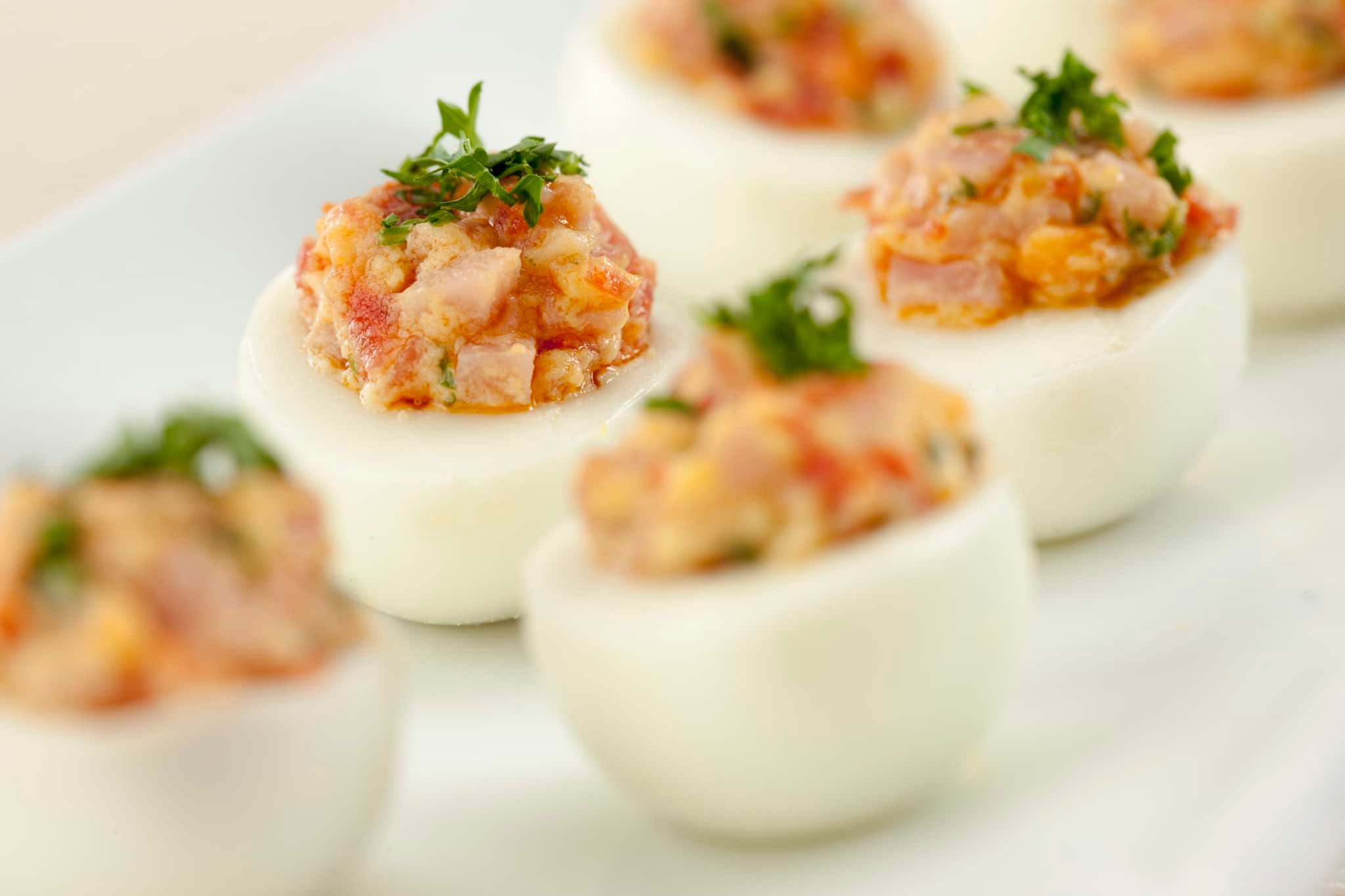 Recette oeufs farcis
