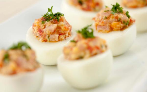 Recette oeufs farcis