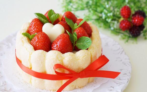 Recette charlotte à la fraise