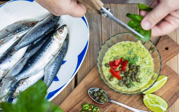 Sauce pour les sardines grillées