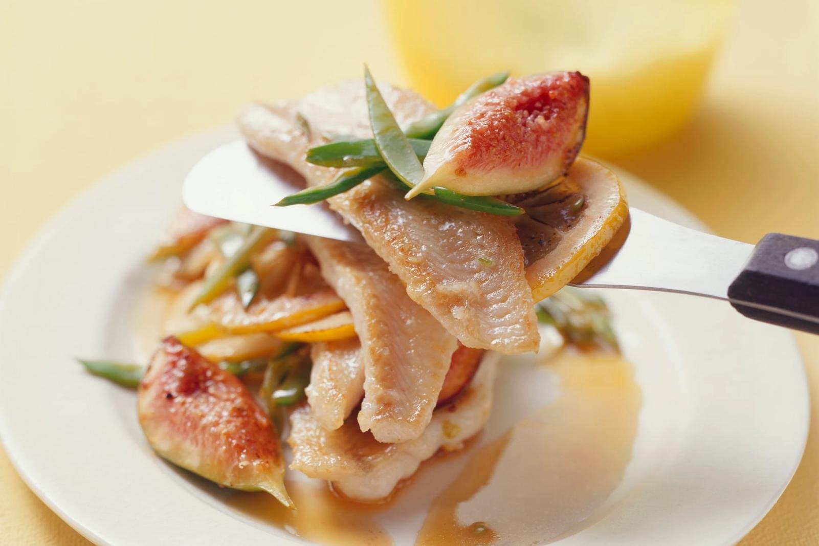 Escalopes de porc aux figues
