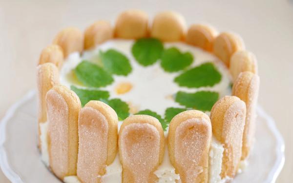 Cheesecake au citron et boudoirs