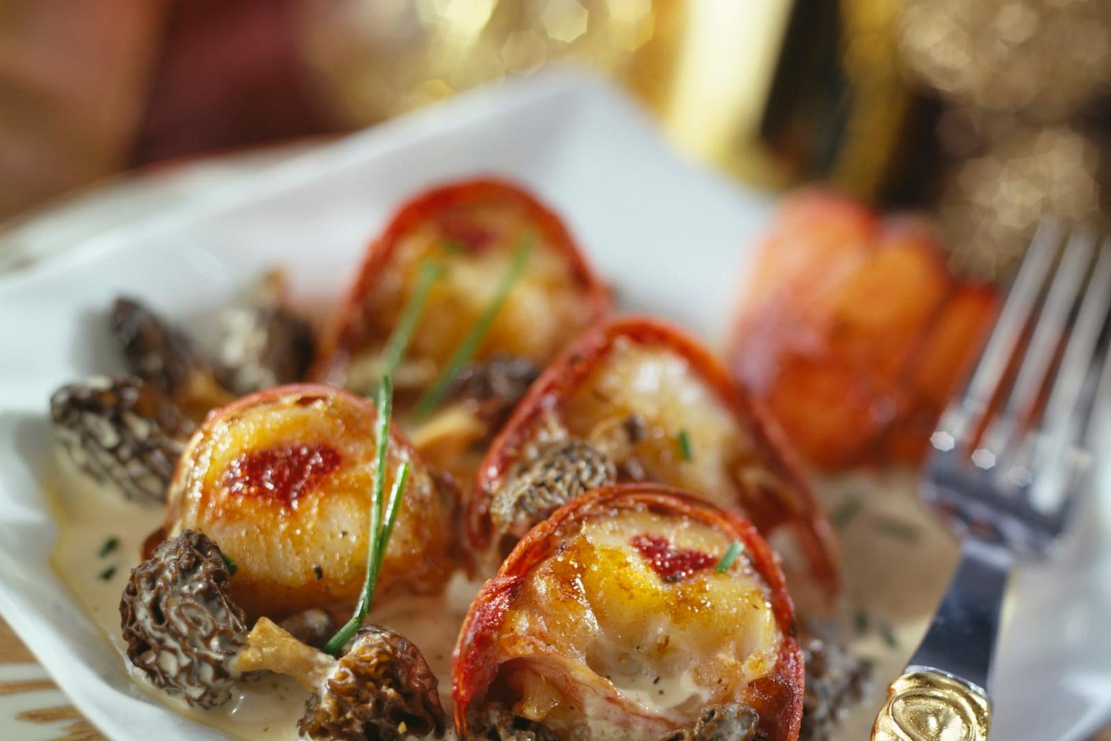 Homard aux morilles