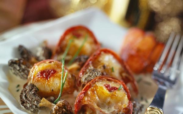 Homard aux morilles