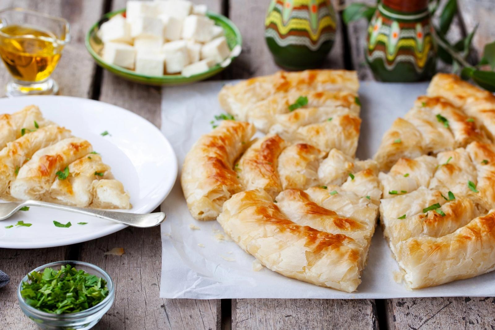 Banitsa, tarte à la feta filo