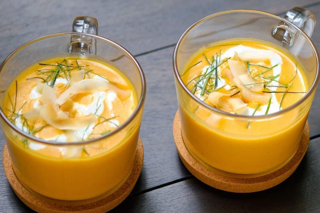 Recette soupe à l'orange