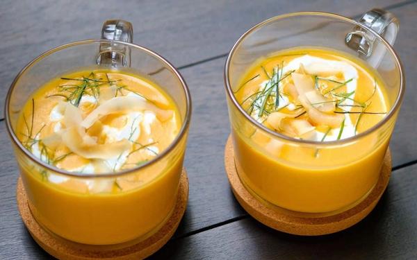 Recette soupe à l'orange