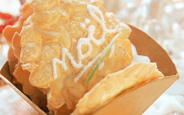 Biscuits de Noël meringués aux amandes