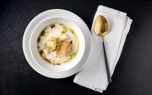 Soupe aux topinambours