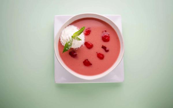 Recette soupe de fraises