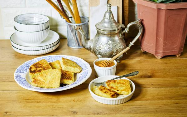 Harcha ou Mbasses - crêpes de semoule algériennes