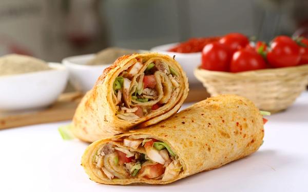 Recette wrap au poulet