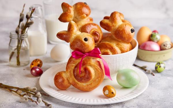 Brioches lapin de Pâques