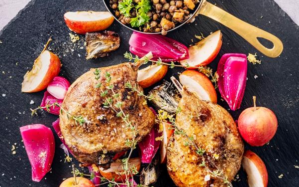 Recette confit de canard aux lentilles