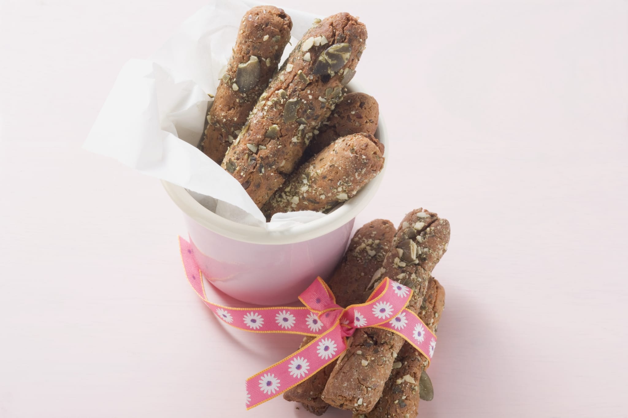Barres au fromage frais et aux cacahuètes