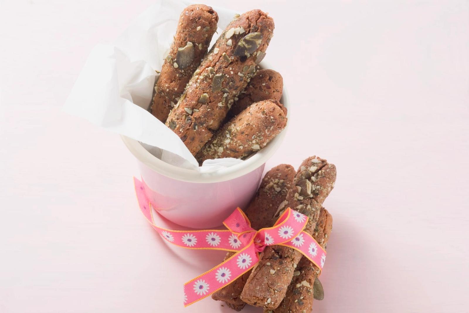 Barres au fromage frais et aux cacahuètes