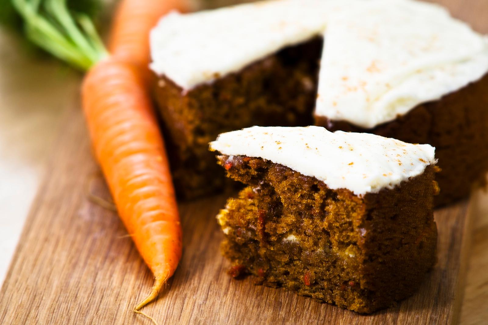 Gâteau à la carotte et aux noix de pécan