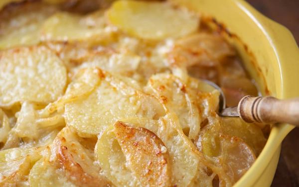 Gratin de pommes de terre fondant
