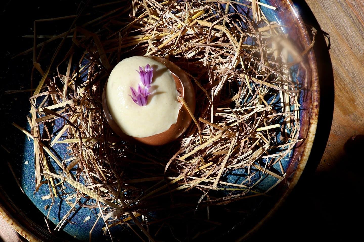 Recette œuf by Ripaille à l'espuma de haddock