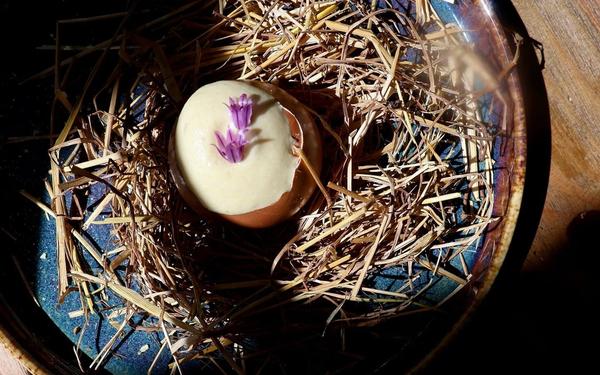 Recette œuf by Ripaille à l'espuma de haddock