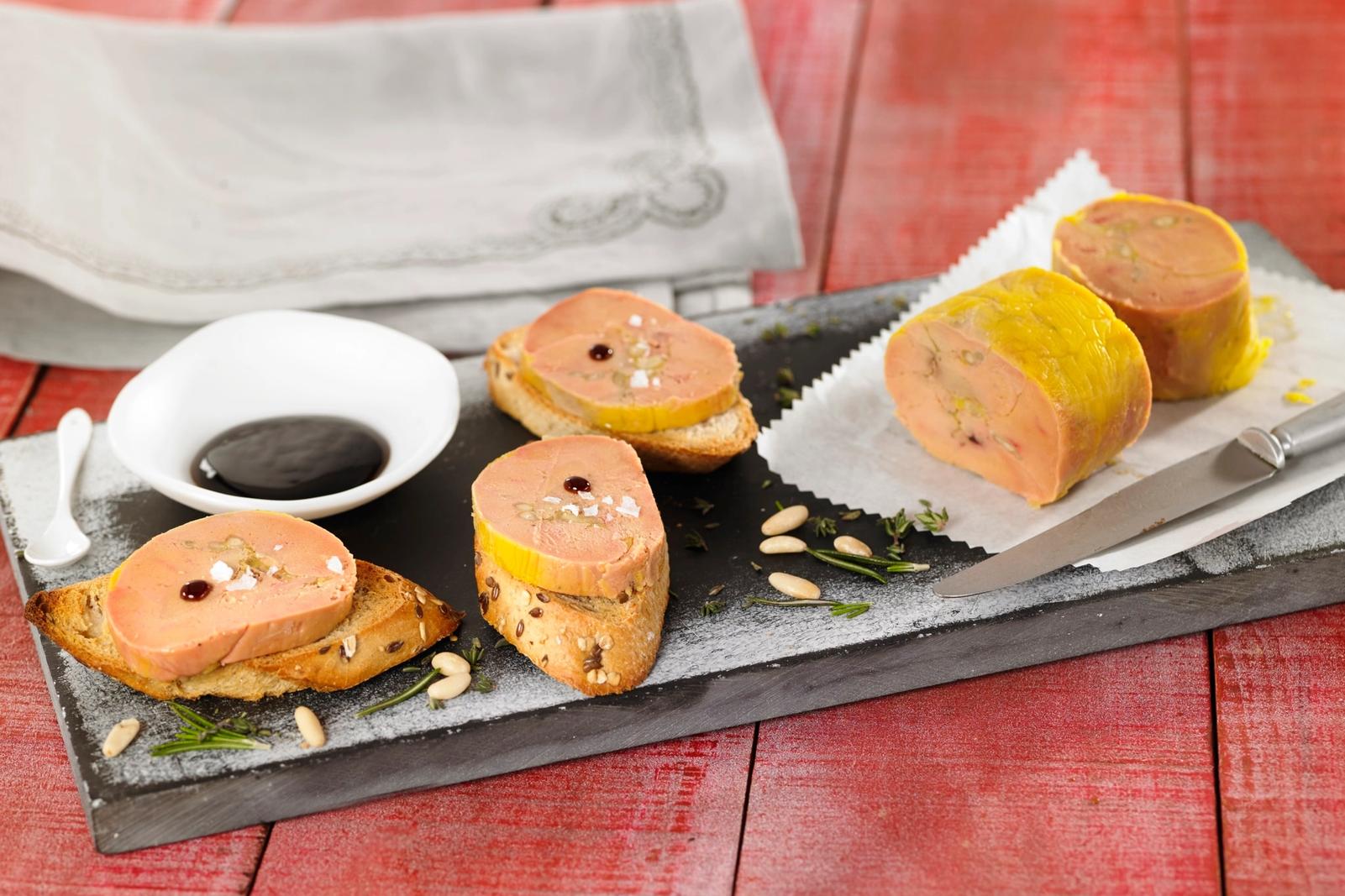 Foie gras de canard mi-cuit