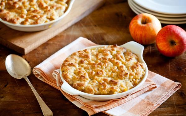 Recette crumble aux pommes maison