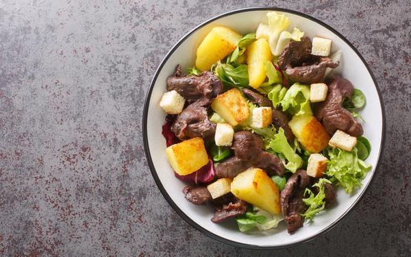 Recette de gésiers de canard aux pommes de terre