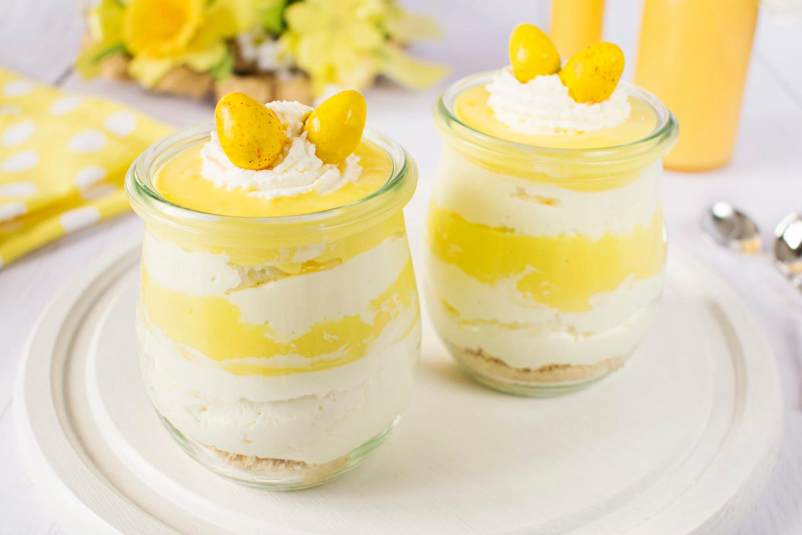Dessert de Pâques : crème fouettée au citron