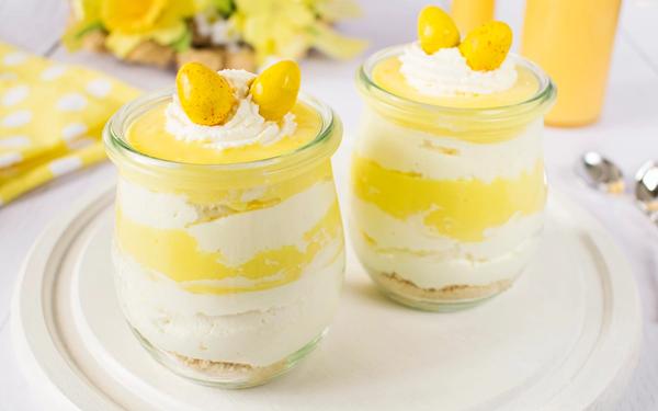 Dessert de Pâques : crème fouettée au citron