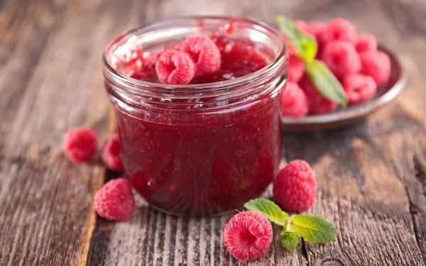 Confiture de framboises