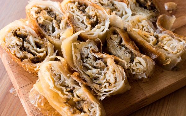 Börek turque à la viande hachée