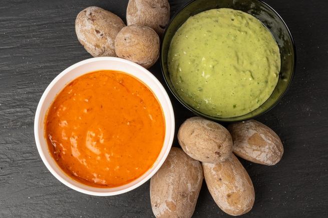 Mojo verde et mojo rojo (sauces canariennes)