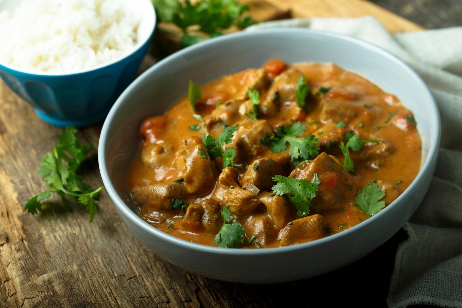 Recette poulet au curry