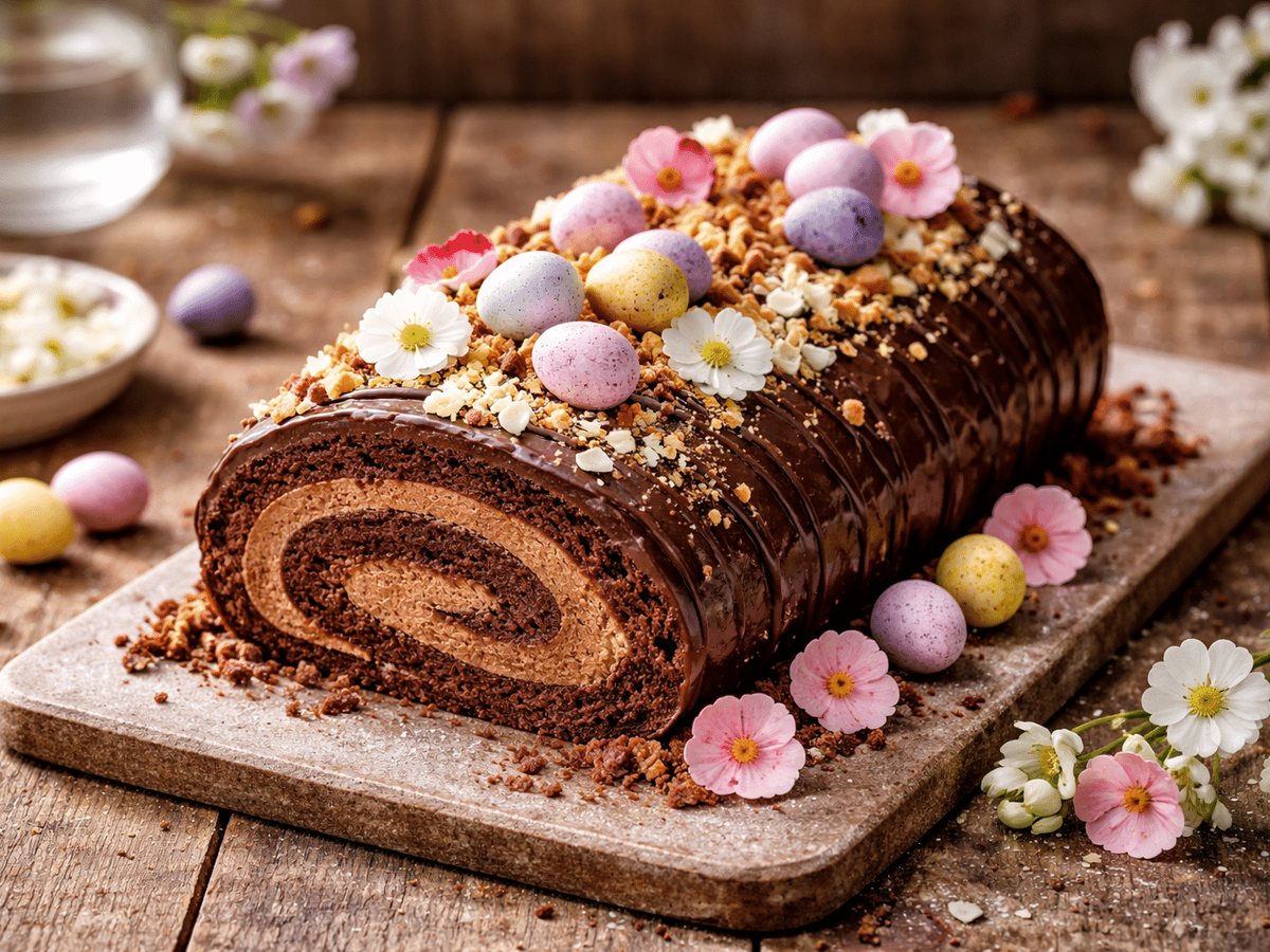 La bûche de Pâques : le dessert de fête inspirant qui manquait à votre table