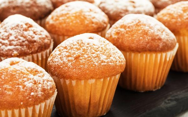 Muffins à la vanille