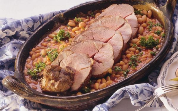 Gigot à la bretonne
