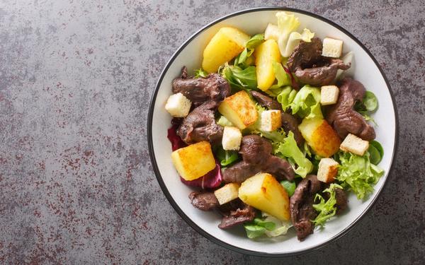 Recette salade de gésiers pomme de terre