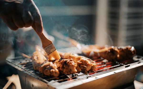 Aile de poulet au barbecue