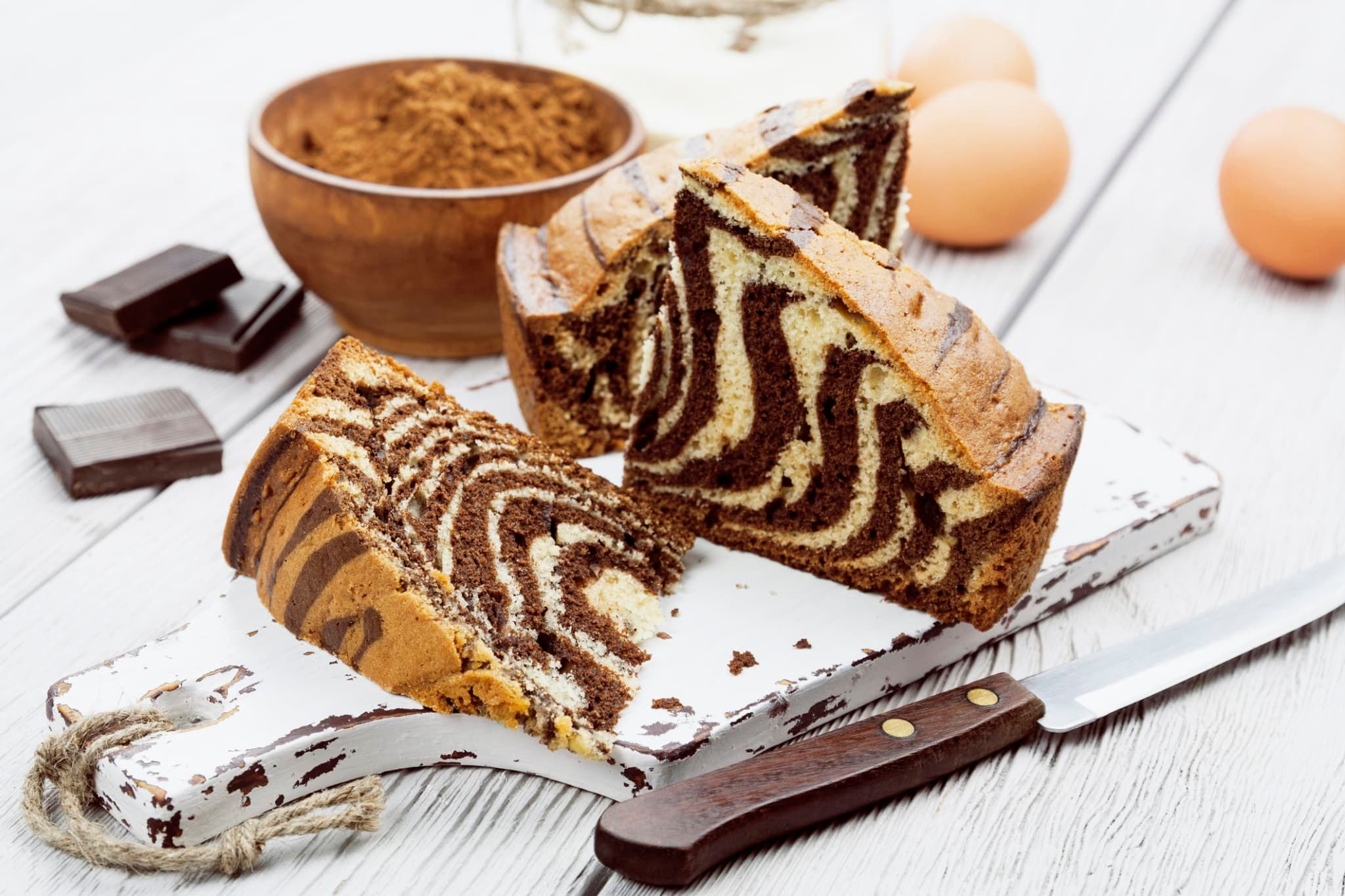 Gâteau zèbre
