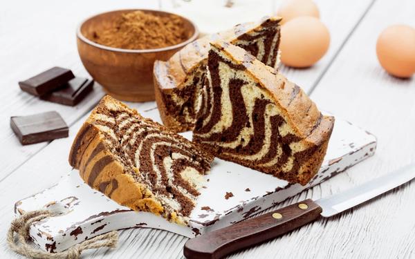 Gâteau zèbre