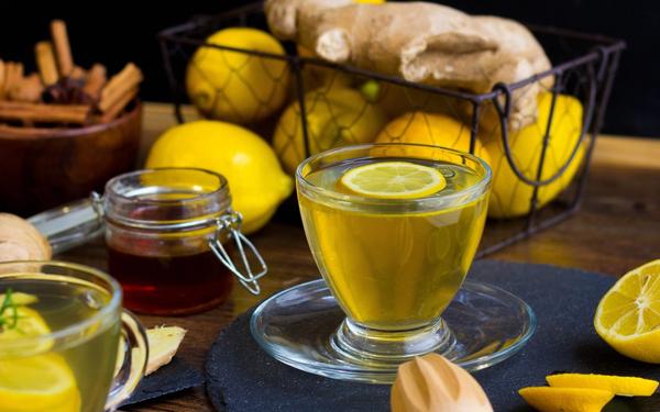 Recette thé à la menthe miel citron gingembre
